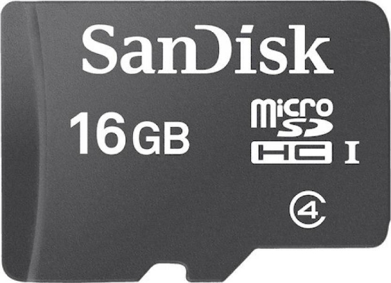Picture of Sandisk 16GB SDHC Class 4