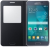 Picture of Samsung Glaxy Alpha S-View Flip Cover - Black