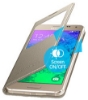 Picture of Samsung Glaxy Alpha S-View Flip Cover - Gold