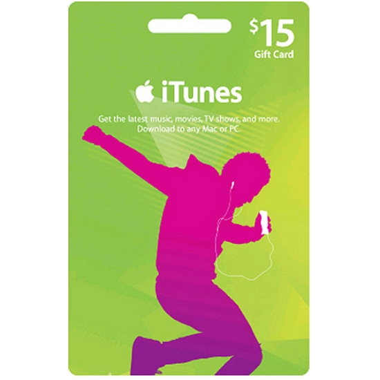 Picture of iTunes Card $15