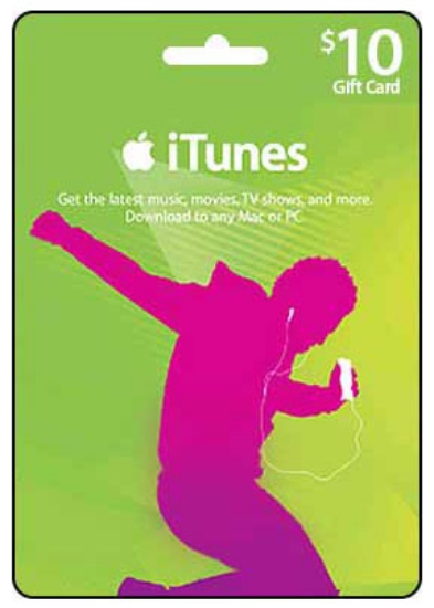 Picture of iTunes Card $10