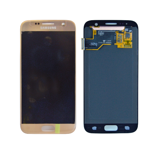 Picture of S7 G930 LCD GOLD(GH97-18523C)