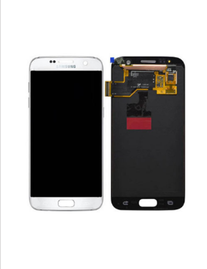 Picture of S7 G930 LCD WHITE(GH97-18523D)